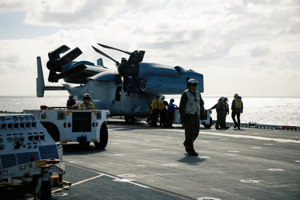 31st MEU | Flight Operations Aboard USS Tripoli