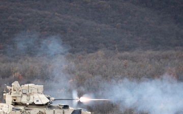 1st Infantry Division Conducts a Platoon Live Fire Exercise at Novo Selo Training Area
