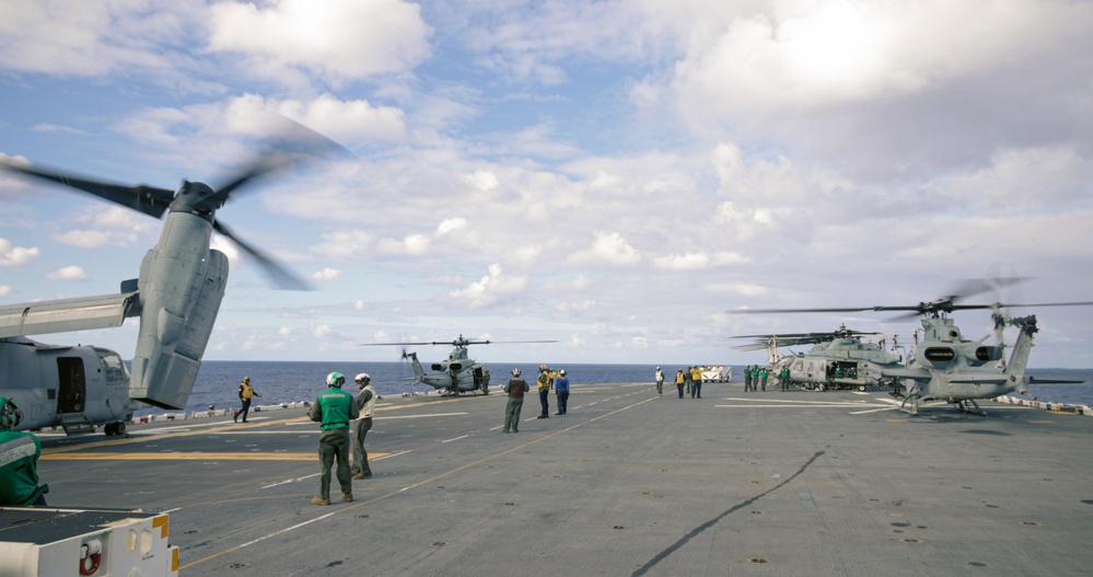 31st MEU | Flight Operations Aboard USS Tripoli