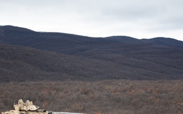 1st Infantry Division Conducts a Platoon Live Fire Exercise at Novo Selo Training Area