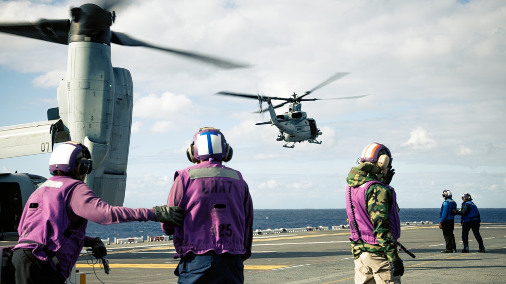 31st MEU | Flight Operations Aboard USS Tripoli