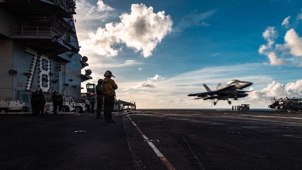 USS Gerald R. Ford (CVN 78) Flight Operations