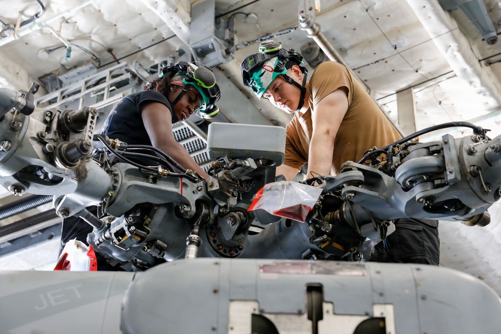 USS Gerald R. Ford (CVN 78) Routine Maintenance