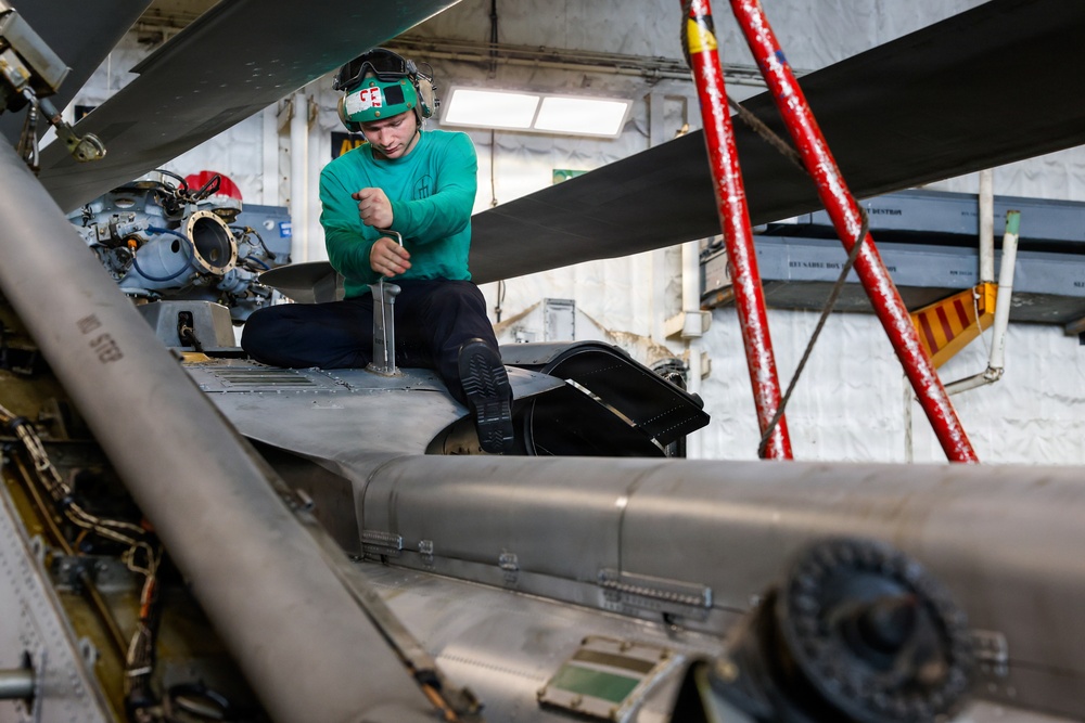 USS Gerald R. Ford (CVN 78) Routine Maintenance