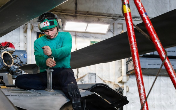 USS Gerald R. Ford (CVN 78) Routine Maintenance