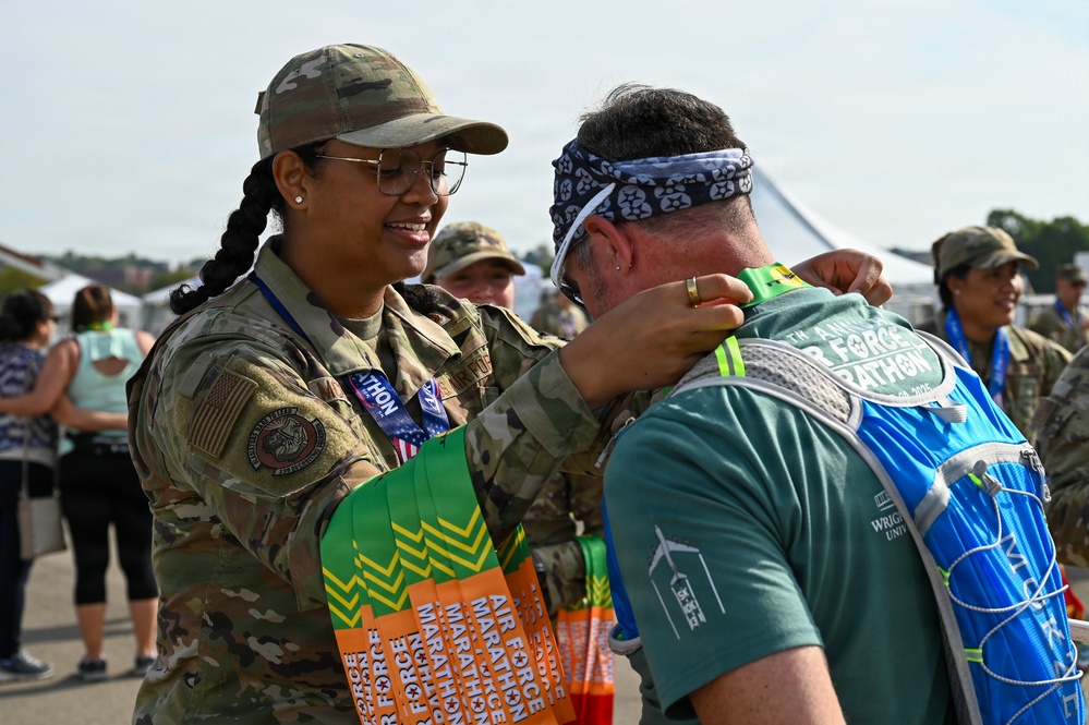 Runners Fly-Fight-Win at Annual Air Force Marathon