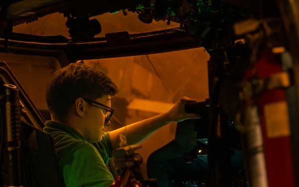 Abraham Lincoln conducts routine operations