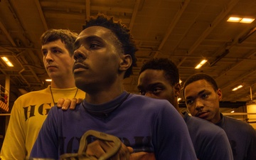 Abraham Lincoln conducts routine operations