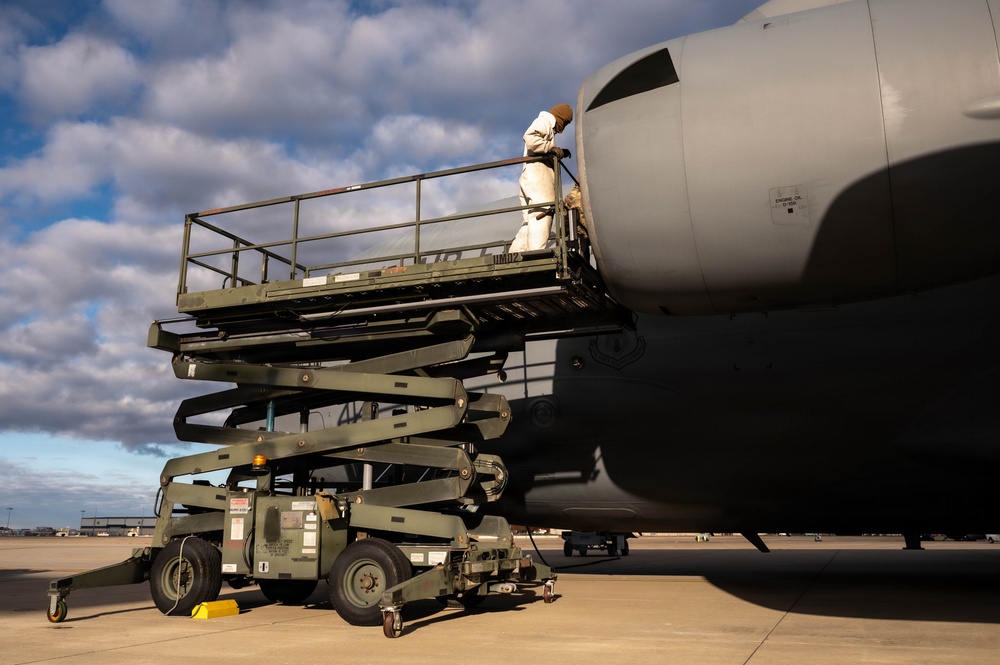 Steel Airmen Complete BPO Inspections to Keep C-17 Fleet Mission-Ready