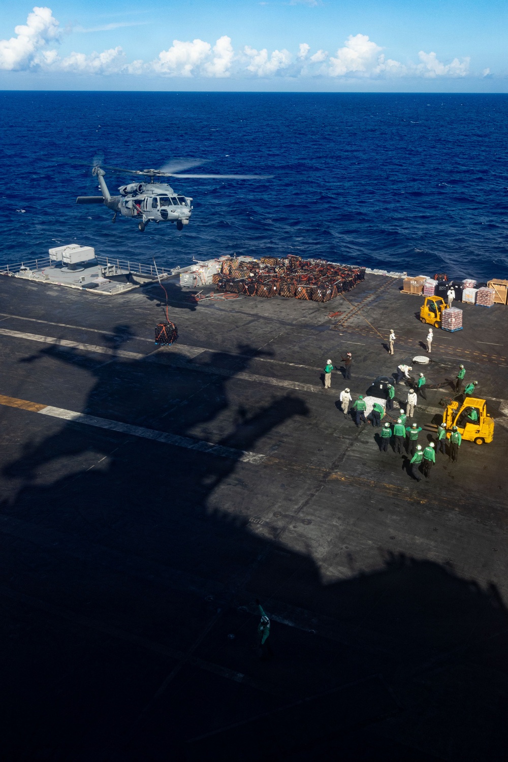 USS Gerald R. Ford (CVN 78) Replenishment-at-Sea