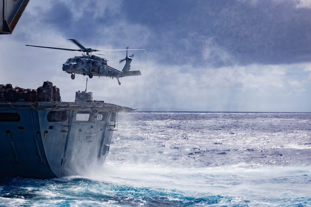 USS Gerald R. Ford (CVN 78) Replenishment-at-Sea