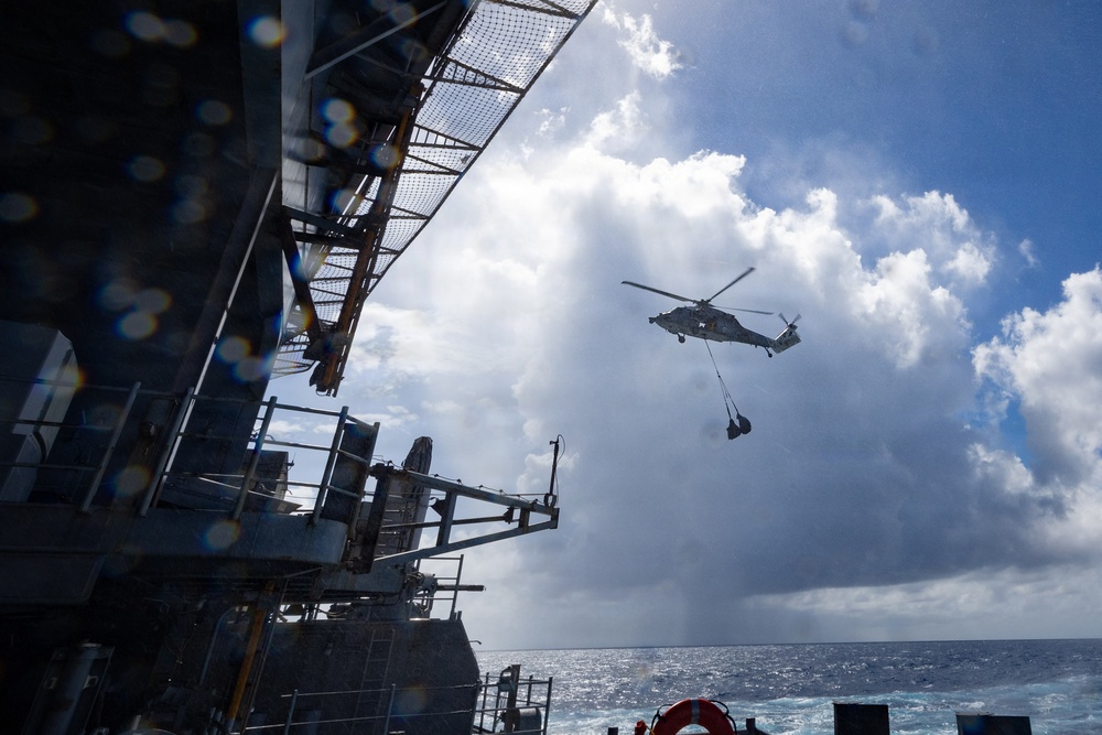 HSC-9 Replenishment-at-Sea Operations