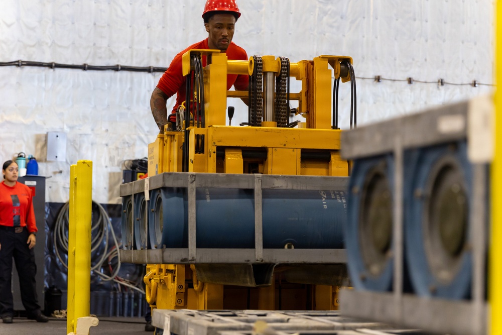USS Gerald R. Ford (CVN 78) Replenishment-at-Sea