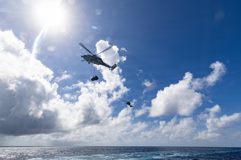 HSC-9 Replenishment-at-Sea Operations