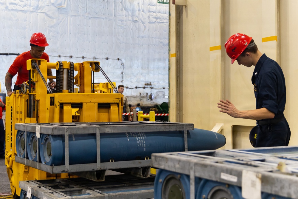 USS Gerald R. Ford (CVN 78) Replenishment-at-Sea