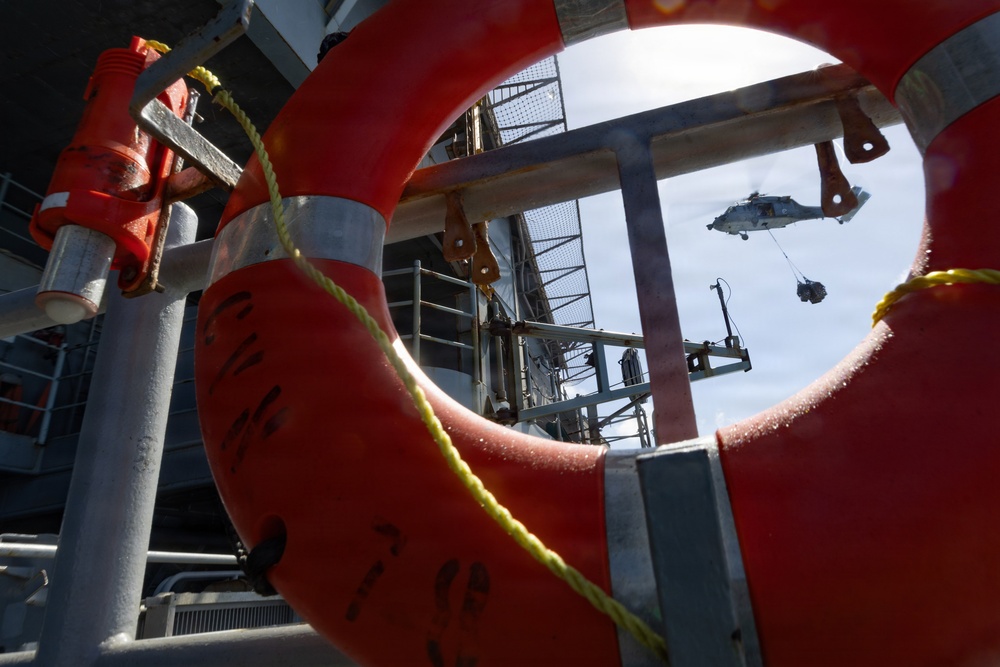 HSC-9 Replenishment-at-Sea Operations