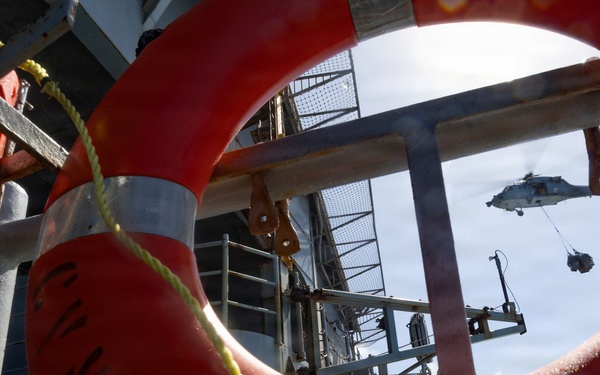 HSC-9 Replenishment-at-Sea Operations