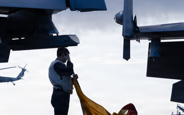 USS Gerald R. Ford (CVN 78) Replenishment-at-Sea