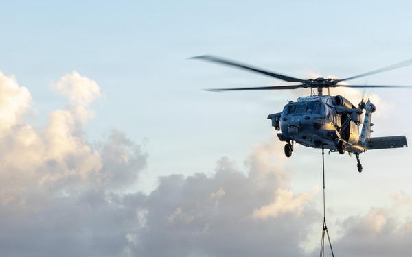 HSC-9 Replenishment-at-Sea Operations