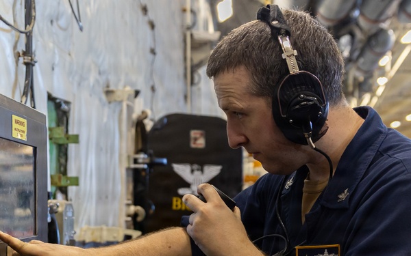 USS Gerald R. Ford (CVN 78) Replenishment-at-Sea