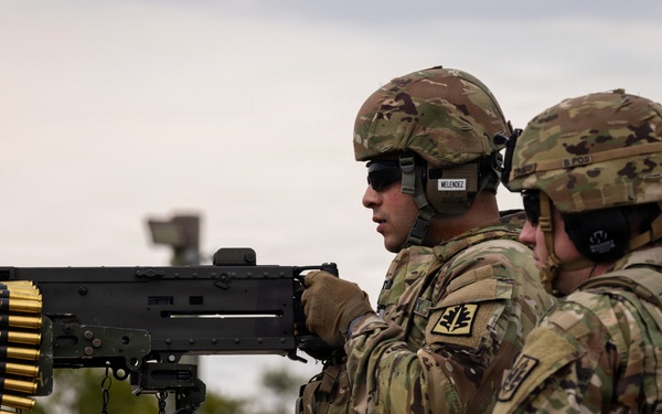 M2 .50 Caliber Machine Gun Range