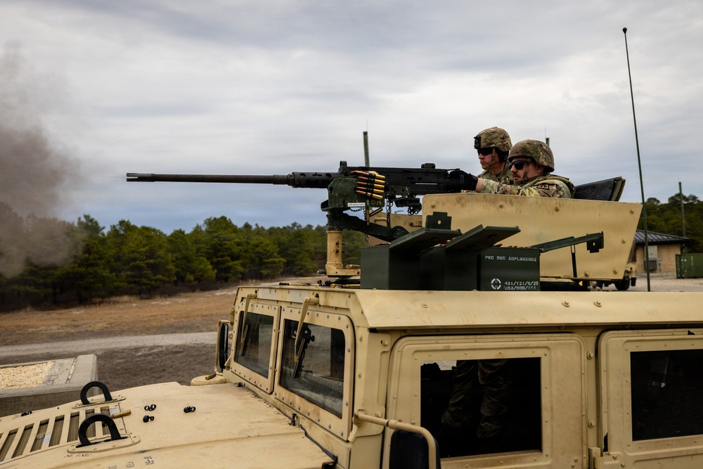 M2 .50 Caliber Machine Gun Range