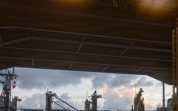 USS Gerald R. Ford (CVN 78) Replenishment-at-Sea Operations