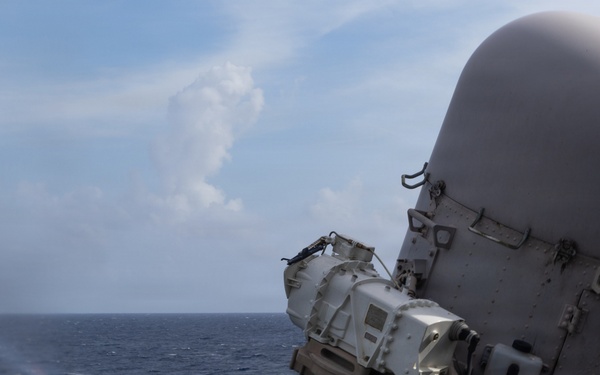 USS Gerald R. Ford (CVN 78) Live-Fire Gunnery Exercise