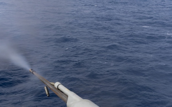 USS Gerald R. Ford (CVN 78) Live-Fire Gunnery Exercise