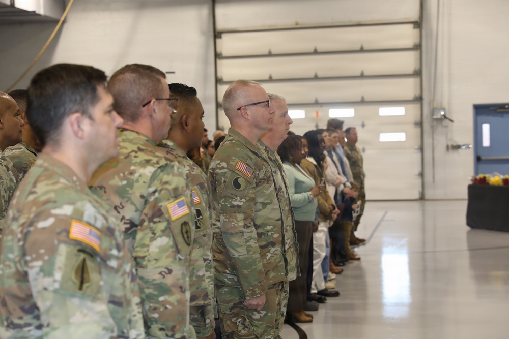 58th Expeditionary Military Intelligence Brigade and 70th Regiment Regional Training Institute Change of Command ceremony