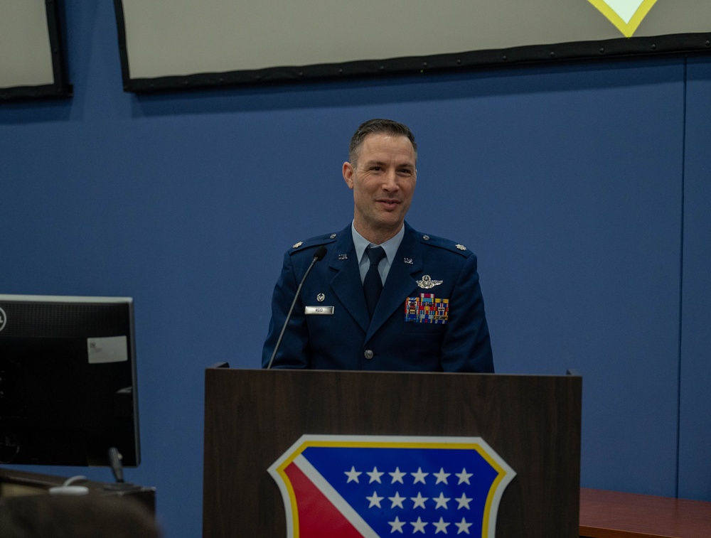 Air Mobility Operations Squadron Change of Command