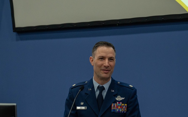 Air Mobility Operations Squadron Change of Command