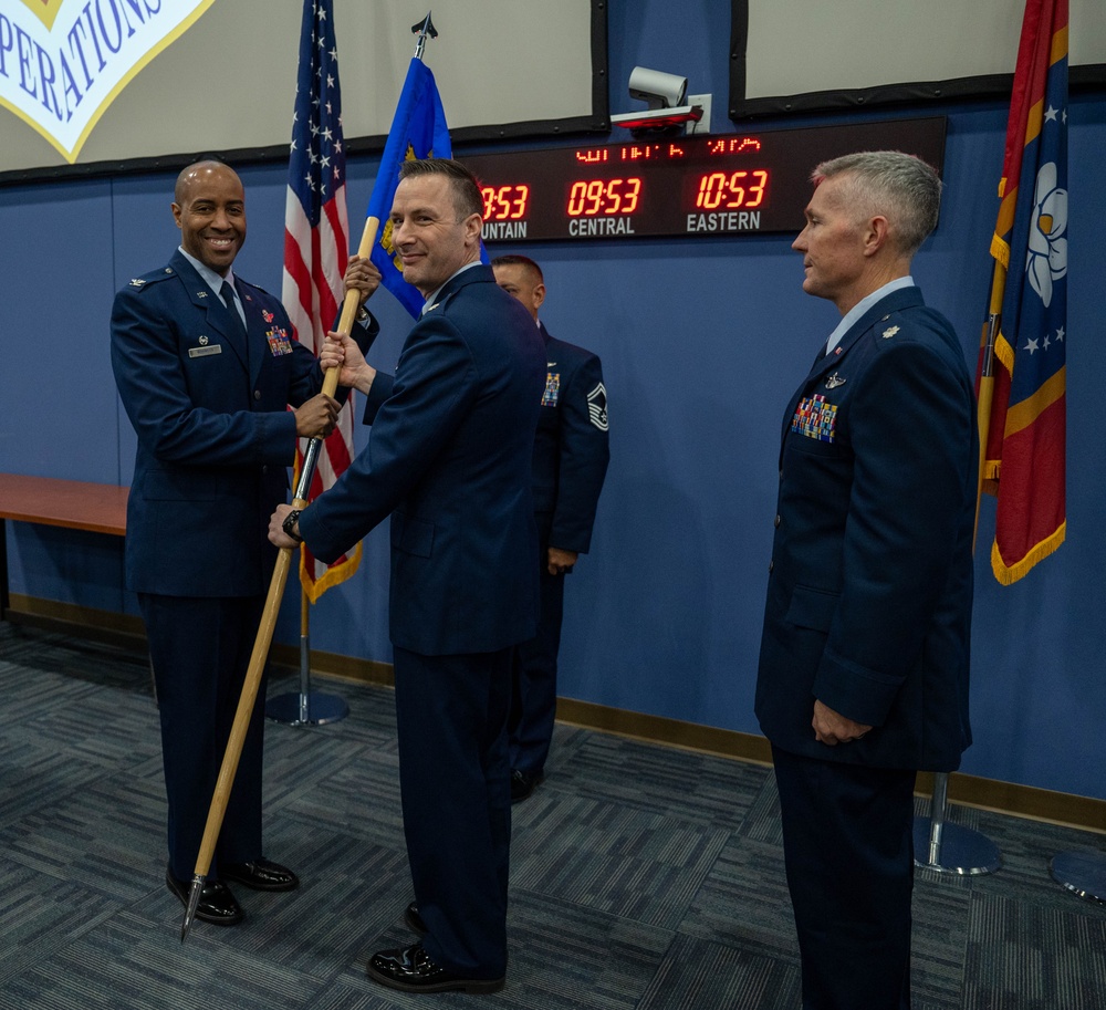 Air Mobility Operations Squadron Change of Command