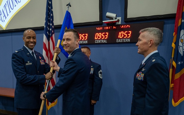Air Mobility Operations Squadron Change of Command