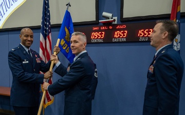 Air Mobility Operations Squadron Change of Command