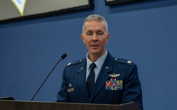 Air Mobility Operations Squadron Change of Command