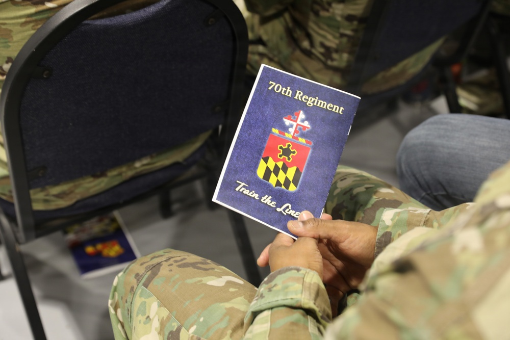 70th Regiment Regional Training Institute Change of Command and Change of Responsibility