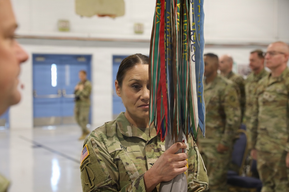 Col. Roy takes Command of the 58th Expeditionary Military Intelligence Brigade