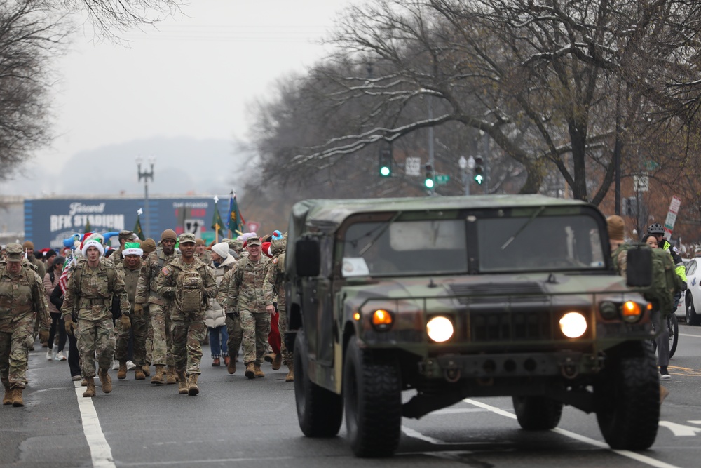 D.C. National Guard and National Guard Bureau Fourth Annual Holiday Toy Ruck