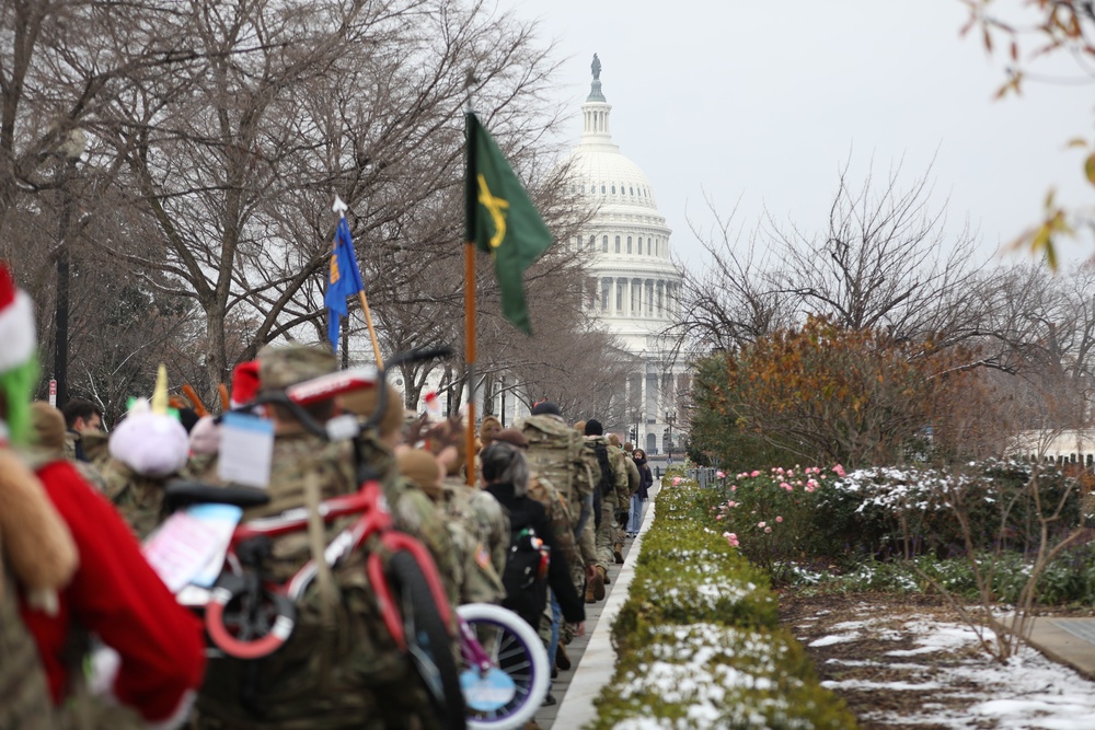 D.C. National Guard and National Guard Bureau Fourth Annual Holiday Toy Ruck