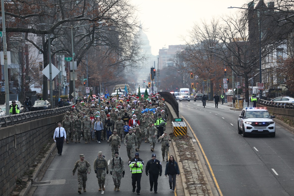 D.C. National Guard and National Guard Bureau Fourth Annual Holiday Toy Ruck