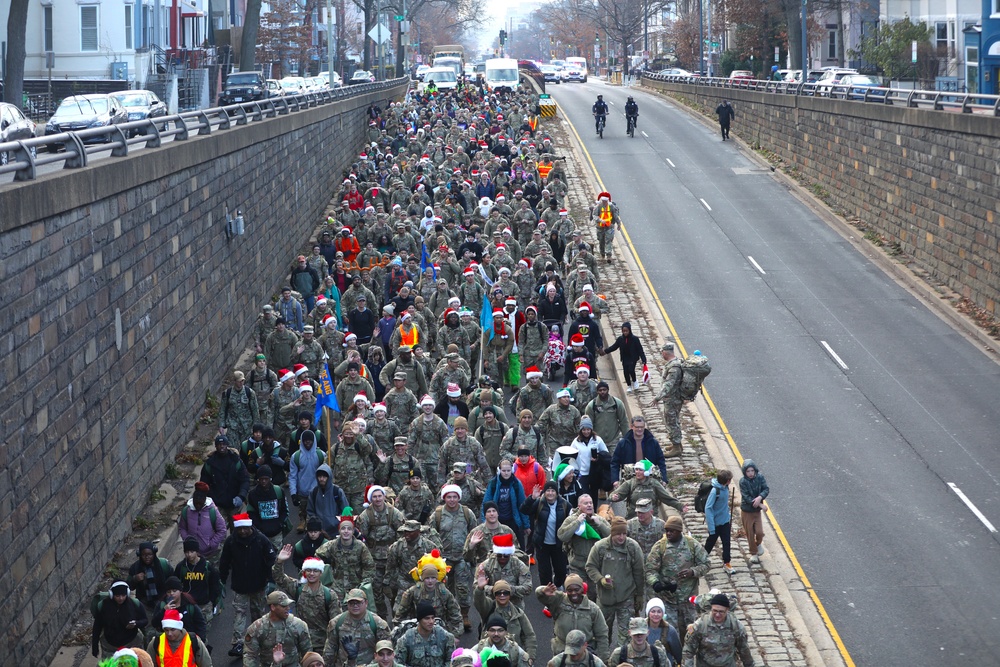 D.C. National Guard and National Guard Bureau Fourth Annual Holiday Toy Ruck
