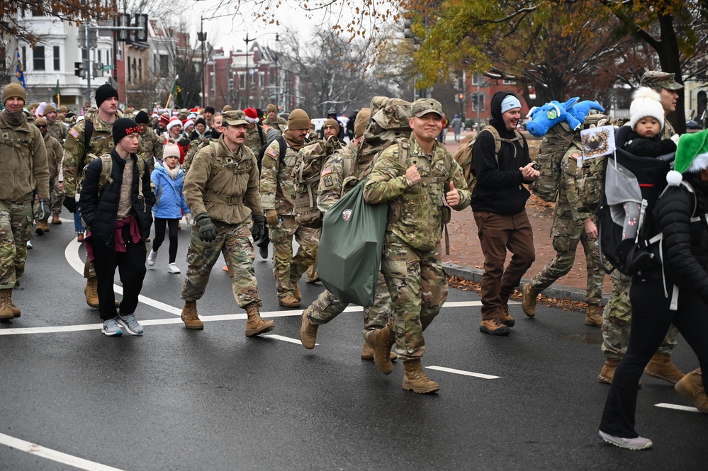 D.C. National Guard and National Guard Bureau Fourth Annual Holiday Toy Ruck