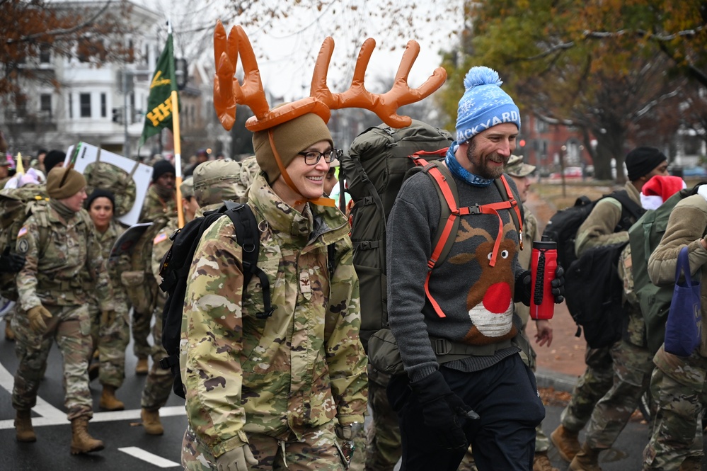 D.C. National Guard and National Guard Bureau Fourth Annual Holiday Toy Ruck
