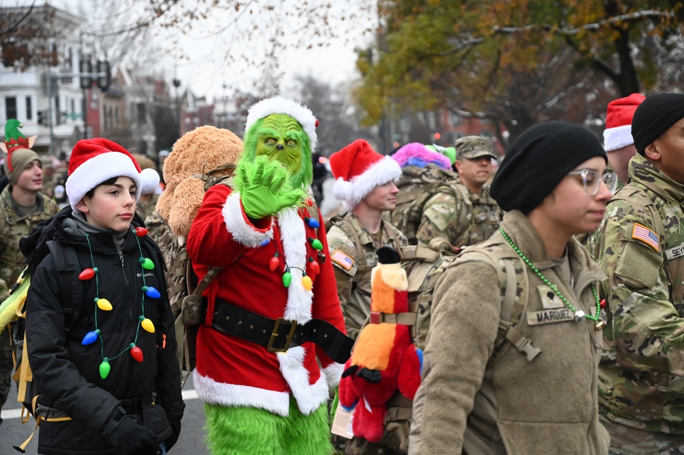 D.C. National Guard and National Guard Bureau Fourth Annual Holiday Toy Ruck