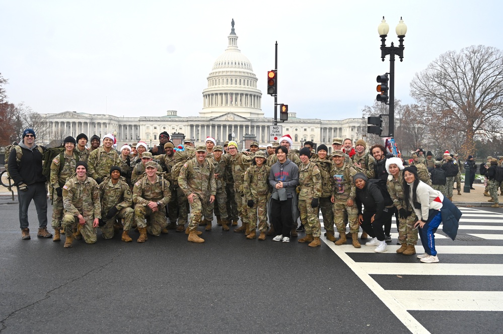 D.C. National Guard and National Guard Bureau Fourth Annual Holiday Toy Ruck
