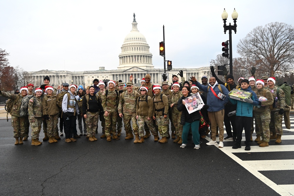 D.C. National Guard and National Guard Bureau Fourth Annual Holiday Toy Ruck