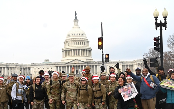 D.C. National Guard and National Guard Bureau Fourth Annual Holiday Toy Ruck