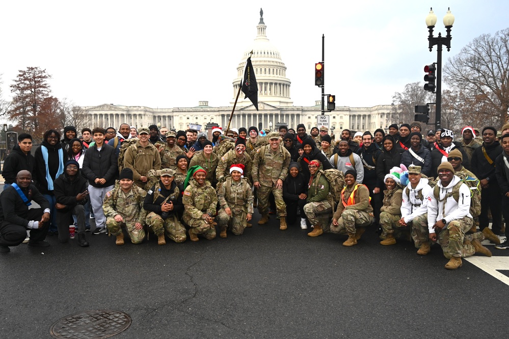 D.C. National Guard and National Guard Bureau Fourth Annual Holiday Toy Ruck