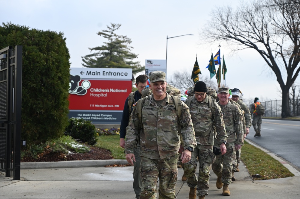 D.C. National Guard and National Guard Bureau Fourth Annual Holiday Toy Ruck